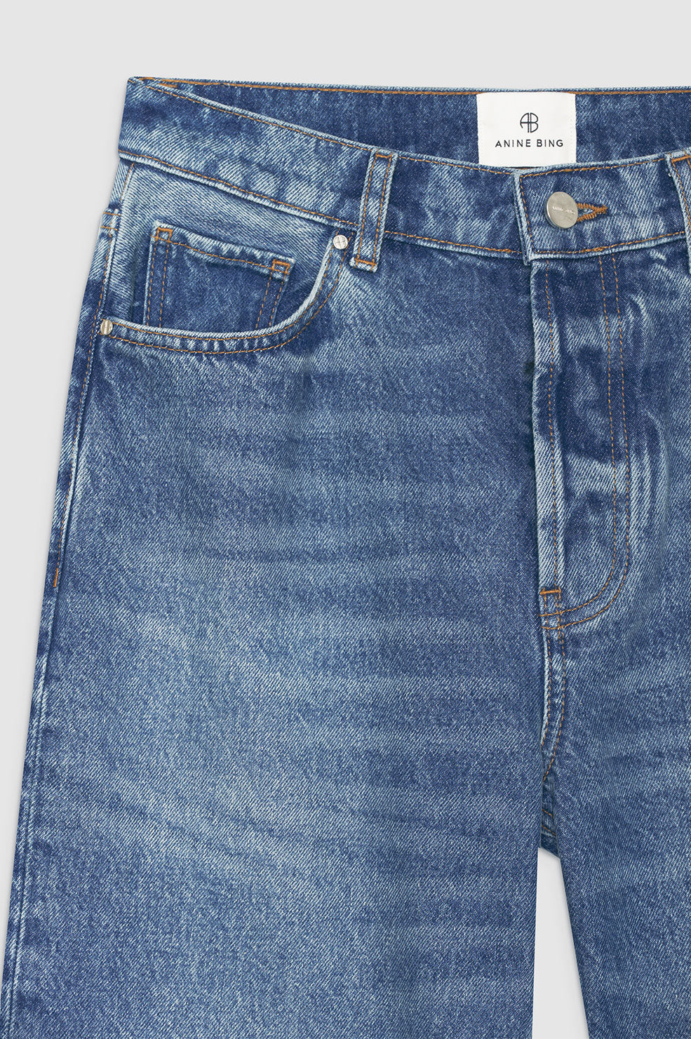 Anine Bing Bodhi Jeans Dam Blå | 902365VRO