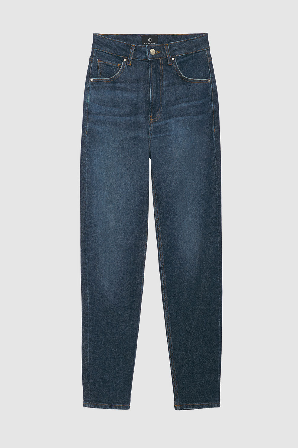 Anine Bing Clyde Jeans Dam Blå | 642137DEO