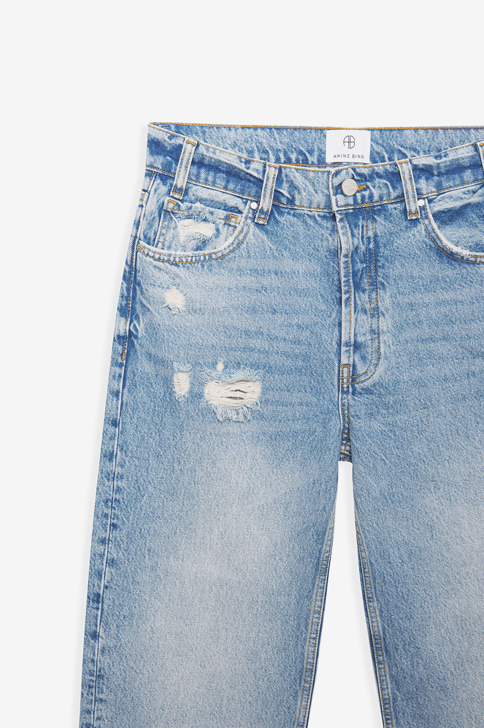 Anine Bing Gavin Jeans Dam Blå | 784059DVC