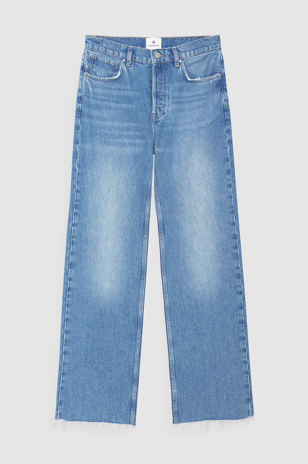 Anine Bing Hugh Jeans Dam Blå | 390254IPN