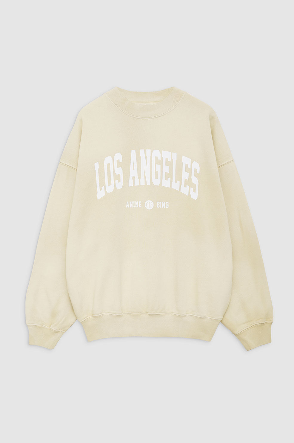 Anine Bing JaciUniversity Los Angeles Sweatshirt Dam Gula | 398062SCU