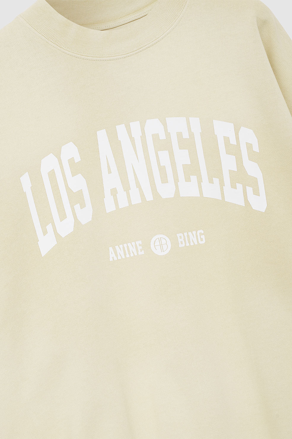 Anine Bing JaciUniversity Los Angeles Sweatshirt Dam Gula | 398062SCU