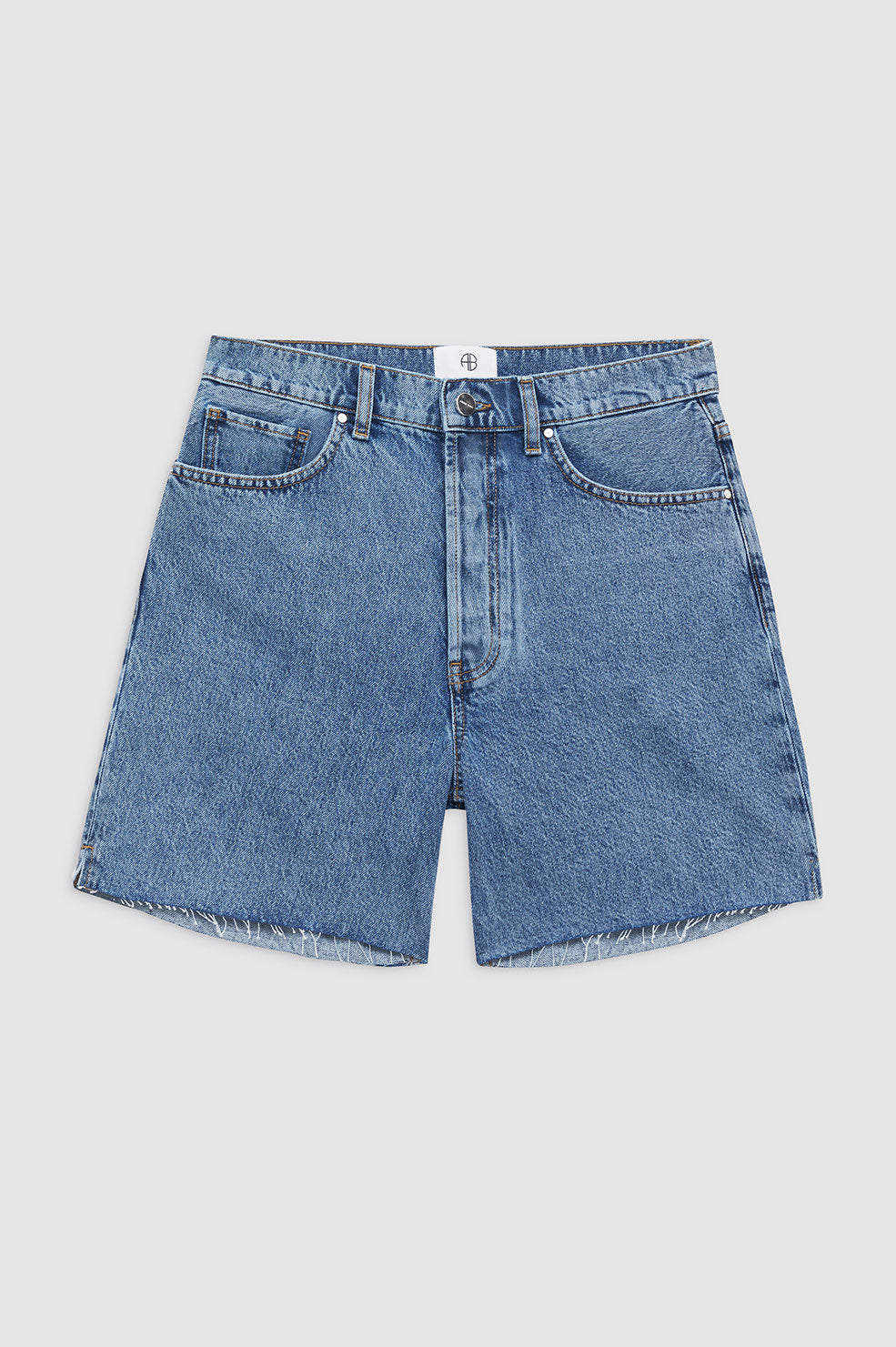 Anine Bing Kat Shorts Dam Blå | 240936KFR