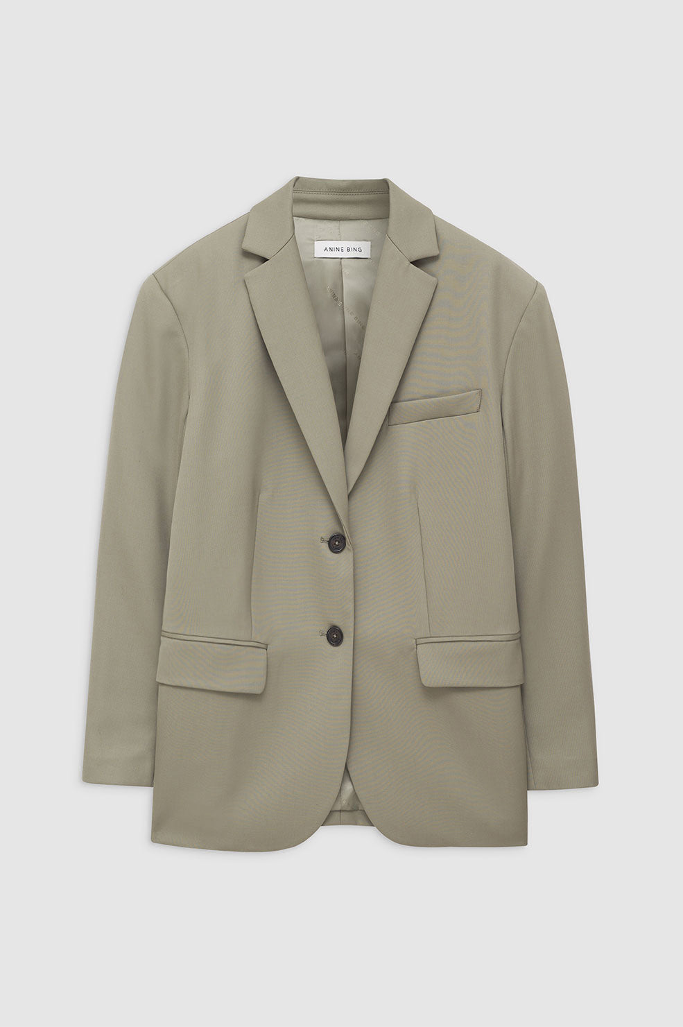 Anine Bing Quinn Blazers Dam Gröna Khaki | 489157UAD