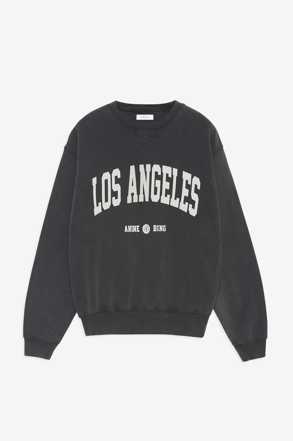 Anine Bing RamonaLos Angeles Sweatshirt Dam Svarta | 834197HPT