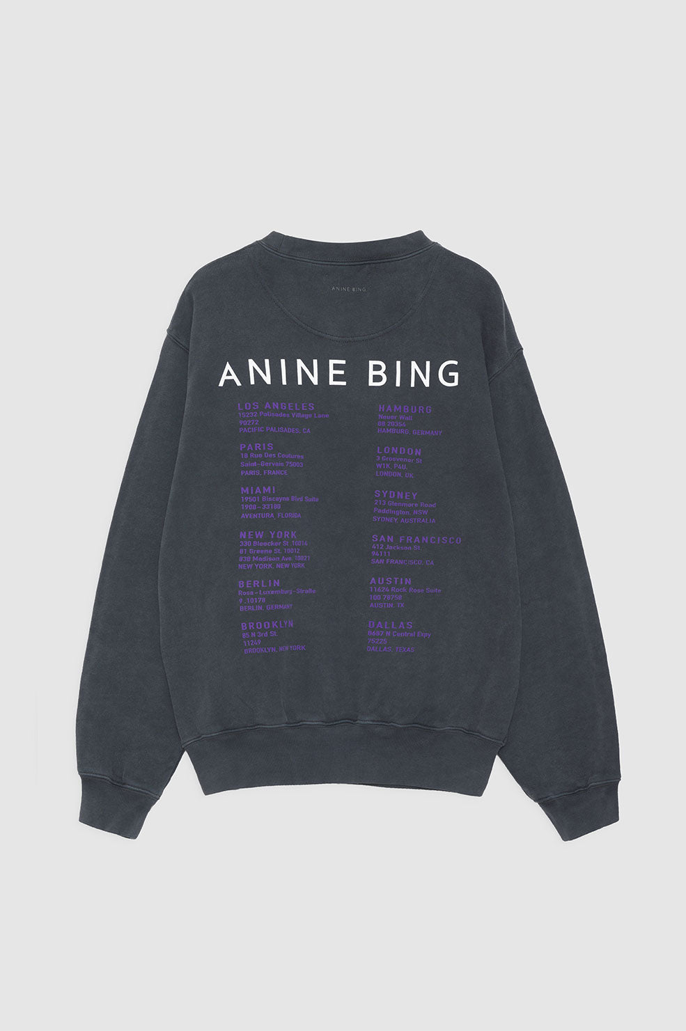 Anine Bing RamonaStardust Sweatshirt Dam Svarta | 406723HUF