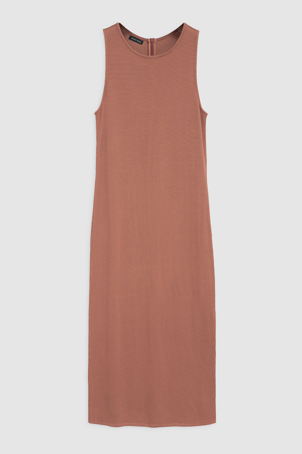 Anine Bing Savannah Dress Dam Terracotta Waffle | 953246EIU